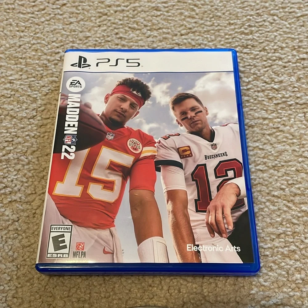 Madden 22. PS5 Video Game. Excellent Condition. No Scratches or Marks.